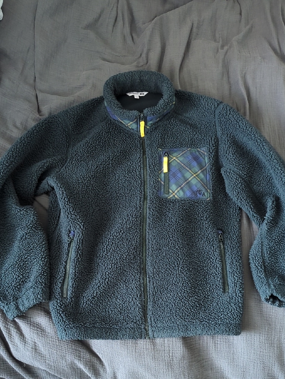 JW Anderson x Uniqlo Zip up Fleece Jacket